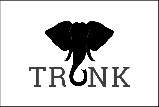 black & white trunk logo