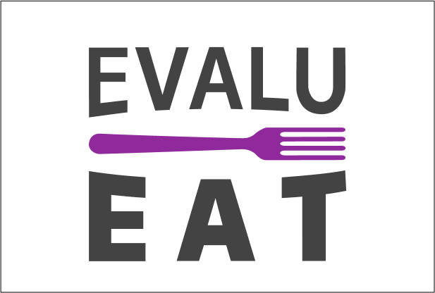 white evalueat logo